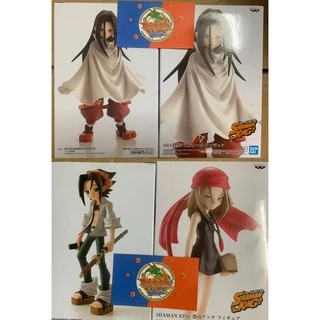 Mô hình Vua pháp thuật Shaman King chính hãng - Yoh Yoyo, Hao, Osorezan Anna - Banpresto