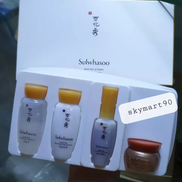 Bộ sản phẩm chăm sóc da mini Sulwhasoo basic kit 4 món