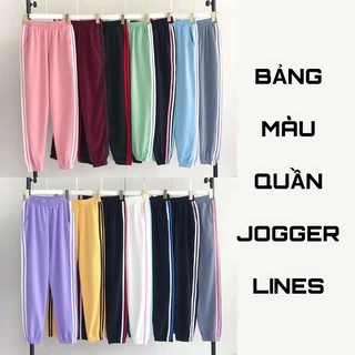 Quần Jogger 2 Line Bo Lai Dáng Rộng Nam Nữ Unisex Oversize Ulzzang - MM