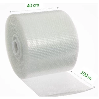 Cuộn Xốp Khí(40cm X 100m) - Màng Xốp Hơi - Xốp Nổ - Gói Hàng -Đóng Bọc Hàng-Chống Sốc Bóng Khí Xốp chống sốc gói hàng