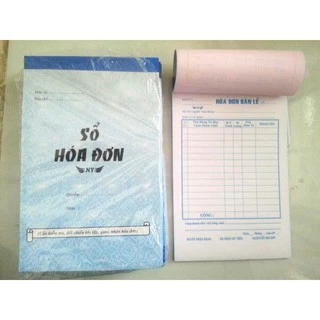 Hóa đơn bán lẻ 1 liên, 2 liên, 3 liên