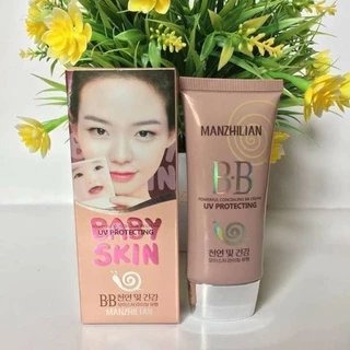 Kem che khuyết điểm BB cream ỐC SÊN Baby Skin MANZHILIAN UV PROTECTING