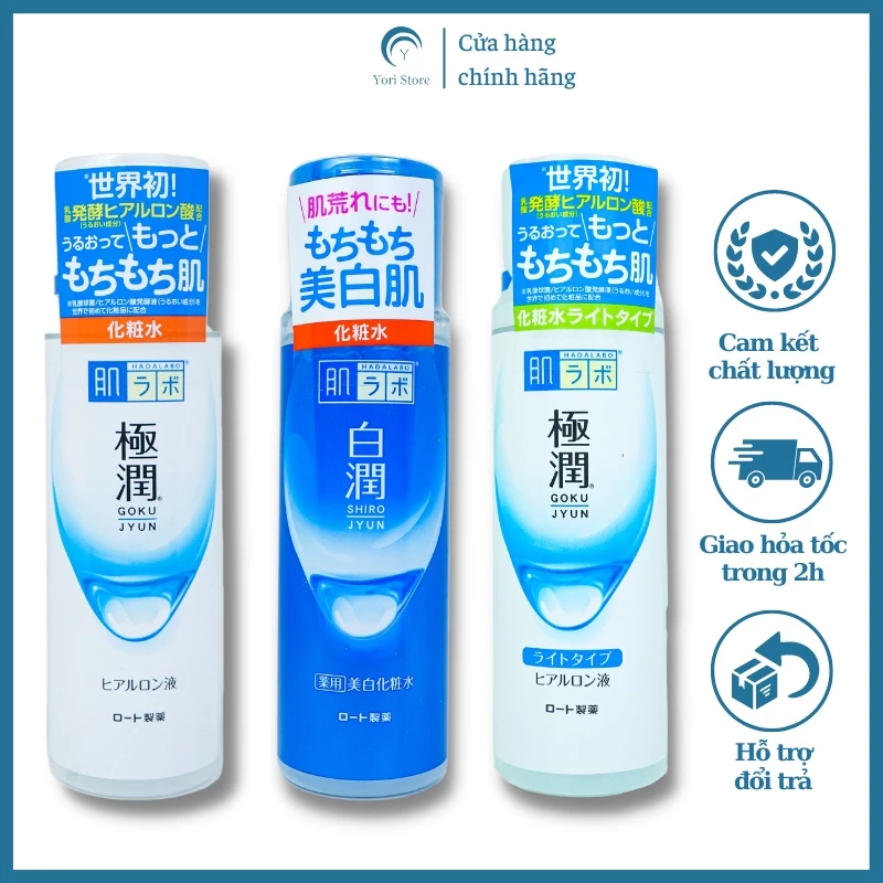 Nước hoa hồng hada labo cho da khô da thường 170ml