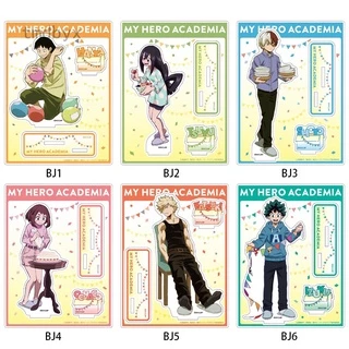 Tmdbyx Standee bằng acrylic hình nhân vật Midoriya Bakugou Shoto Tsuyu Denki Eijiro hoạt hình học viện siêu anh hùng