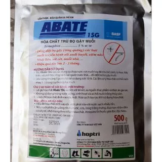 Thuốc diệt lăng quăng bọ gậy muỗi Abate 1SG 500g Hãng Basf CHLB ĐỨC