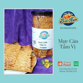 200g Mực cán tẩm gia vị 🌈đặc sản Nha Trang🌈 NGON NGẤT NGÂY | ĐỒ ĂN VẶT NGON| BICHNGAN FOOD