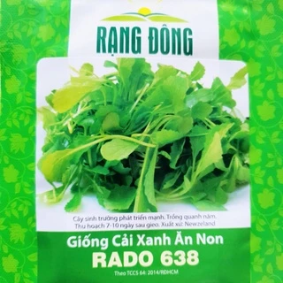 Hạt giống cải bẹ xanh ăn non (20g)