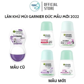 Lăn khử mùi Garnier Mineral 48h sáng da ngừa thâm, ngăn mồ hôi, 50ml - Hàng Đức chính hãng