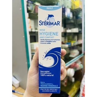 Dung dịch xịt mũi biển sâu Sterimar Nose Hygiene & Comfort (50ml)