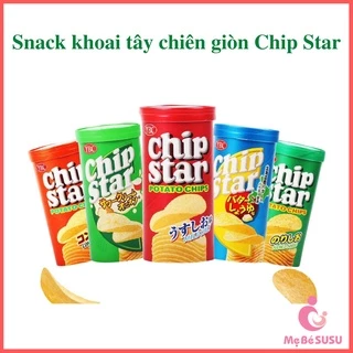 Snack khoai tây chiên giòn Chip Star 6 vị  cho bé [HSD 2/2025]