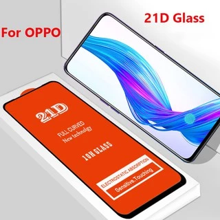 Kính cường lực 21D cho Oppo Realme C3 C3i F11 F15 A71 A59 A73 A3S A5 A31 A37 A77 A83 A1 A9