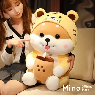 ( Có Size Siêu To 80cm) Chó Bông Corgi Cosplay Gấu Bông