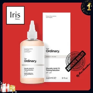 (BILL CANADA) Toner tẩy da chết - Glycolic Acid 7% Toning Solution (240ml) – The Ordinary.