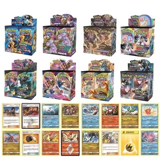 Bộ 324 Thẻ Bài Pokemon Tiếng Anh TCG: Sword & Sword Màu Tối