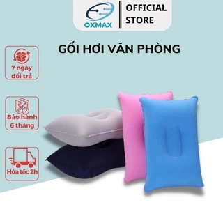 Gối Ngủ Văn Phòng Tựa Lưng Gối Hơi Gấp Gọn Đem Theo Khi Du Lịch Dã Ngoại Phượt Gối Kê Cổ Đi Máy Bay Ô Tô Tiện Lợi