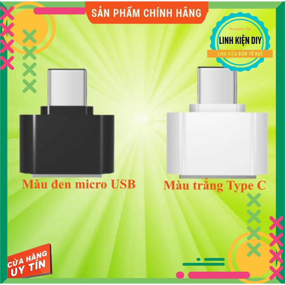 [S079] Đầu chuyển đổi USB OTG sang USB Type-C cho Samsung Huawei Android dùng Chuột Bàn phím macbook