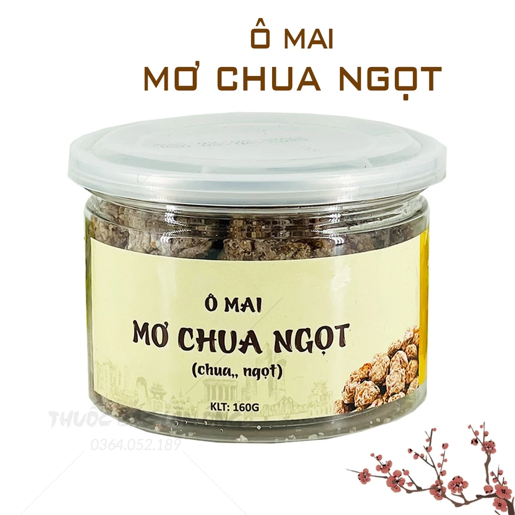 Ô mai mơ chua ngọt đặc sản Hà Nội (Xí muội chua ngọt, đồ ăn vặt)