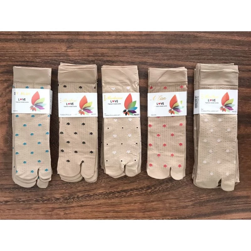 set 5 hoặc 10 đôi vớ tất cotton bông tuyết vớ xốp tốt