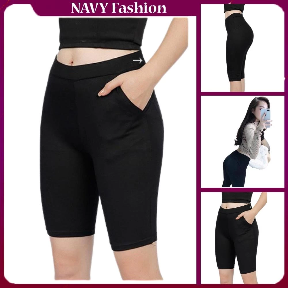 Quần Legging Đùi,Lửng Ngố, Dài, Nâng Mông Cạp Cao Siêu Hot Siêu Co Giãn Loại 1 Big Size Đến 80kg