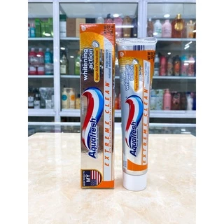 Kem Đánh Răng Sạch Bóng Trắng Sáng Aquafresh Extreme Clean Whitening Action 158g USA