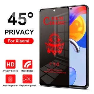 kính cường lực dẻo Chống Nhìn Trộm Cho Xiaomi Redmi Note 8 9 9S 10 10S 11 11S Pro 9A 9C 9T Mi 10T 11T 11 Lite 5G NE Poco M3 M4 F3 X3 X4 Pro 5G