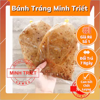 Combo 25 BỊCH BÁNH TRÁNG XÌ KE MUỐI TỎI NHUYỄN SIÊU CAY TÂY NINH GIÁ LÒ