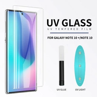 Kính cường lực Samsung Note 10/ Note 10 Plus full màn hình full keo nước UV