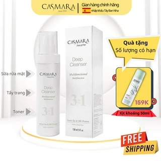 Sữa Rửa Mặt 3 trong 1 CASMARA 3IN1 Deep Cleanser - 150ml - Nhập khẩu Tây Ban Nha