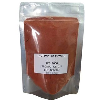 Ớt Bột Hot Paprika Powder - Hàng nhập Mỹ 100g