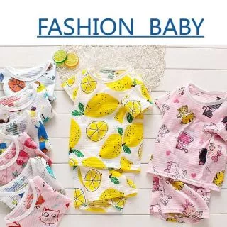 Bộ Cài Vai Sợi Tre cho bé 6-16 kg