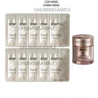 [Mới-Hot] Gói kem mắt cao cấp CNP Rx siêu phục hồi lão hóa vùng da mắt - CNP Rx THE SUPREMACY RE-NEW EYE CREAM 1ml