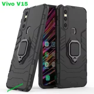 Ốp lưng Vivo V15 / V20 chống sốc Iron Man Iring giá đỡ xem phim kiêm nhẫn hút ô tô cao cấp