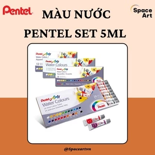  Màu Nước Pentel Dạng Tube 5ml