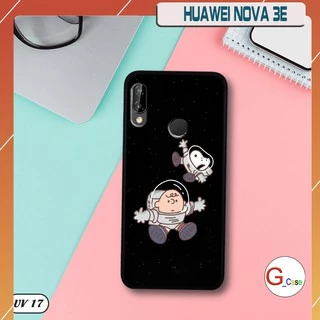 Ốp lưng Huawei Nova 3e lưng nhám - ngộ nghĩnh