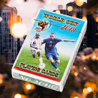 Bộ  52 thẻ bài các nhân vật nổi tiếng bóng đá-Thẻ cầu thủ bóng WC 2018