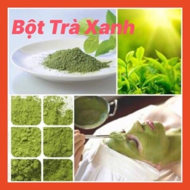 100g bột trà xanh nguyên chất 100%(loại đặc biệt)