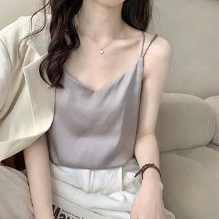 49512 Áo yếm không tay Satin