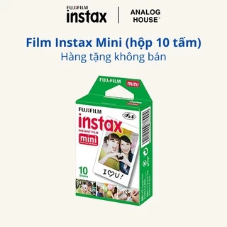 [Hàng tặng không bán] Phim INSTAX MINI FUJIFILM - Giấy in ảnh cho máy chụp lấy liền - Chính hãng