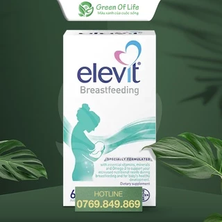 Vitamin Elevit tổng hợp cho phụ nữ sau sinh 60v Úc -  Elevit sau sinh