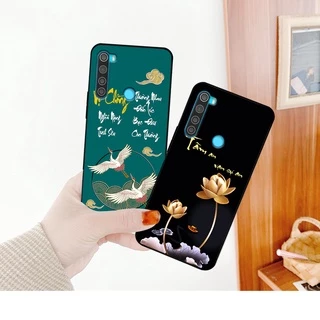 Ốp lưng Xiaomi Redmi Note 8 / Note 8 Pro in hình phong cách chữ thư pháp cha mẹ, tài lộc