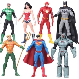 Set 7 Mô Hình Nhân Vật Phim Justice League