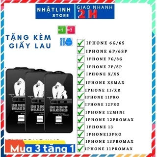 Kính cường lực iphone KingKong full màn 6/6s/6plus/6s plus/7/8/7plus/8plus/x/xs/xs max/11/12/13/pro/promax