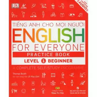 Sách - Tiếng Anh Cho Mọi Người - English For Everyone - Level 1 Beginner - Practice Book (Kèm Cd) - NTV