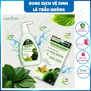 Dung dịch vệ sinh phụ nữ lá trầu không, hương nước hoa Lucky Star 150ml_BELLE BEAUTY SHOP