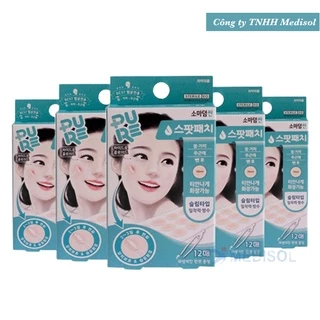 Combo 5 Miếng Dán Mụn Somaderm - Hộp 12 Miếng