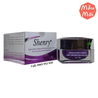 Kem Shenry dưỡng trắng da giữ ẩm tái tạo da 3 in1 30g