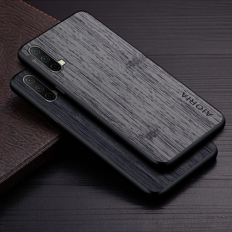 Ốp Lưng Cho Oneplus Nord CE 5G Core Edition 5G Họa Tiết Gỗ Tre Da Vỏ Điện Thoại Sang Trọng coque Cho Oneplus Nord CE case capa