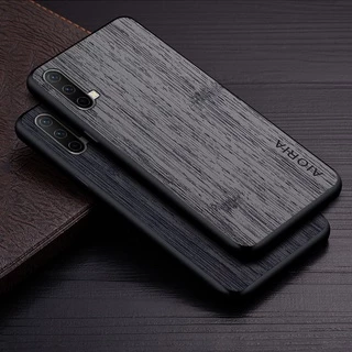 Ốp Lưng Cho Oneplus Nord CE 5G Core Edition 5G Họa Tiết Gỗ Tre Da Vỏ Điện Thoại Sang Trọng coque Cho Oneplus Nord CE case capa