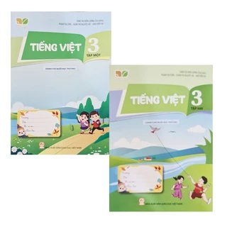 Sách - Combo Tiếng việt 3 tập 1+tập 2 dành cho buổi học thứ hai ( kết nối tri thức )