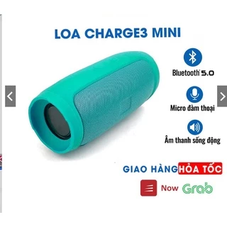 Loa Bluetooth Không Dây Cầm Tay Charge 3 Mini Nghe Nhạc Hay, Hỗ Trợ Cắm Usb Thẻ Nhớ Tf Nhỏ Gọn Giá Rẻ Đẹp